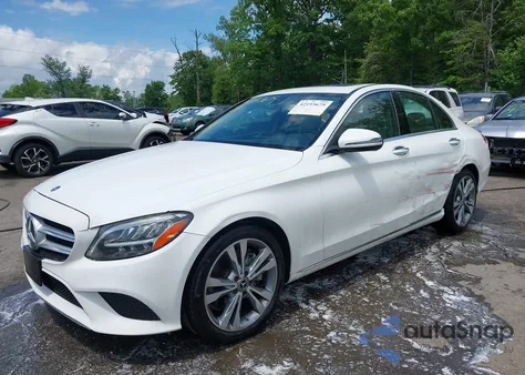 2020 Mercedes-Benz C 300 из США, поврежденный, VIN WDDWF8DB1LR543088